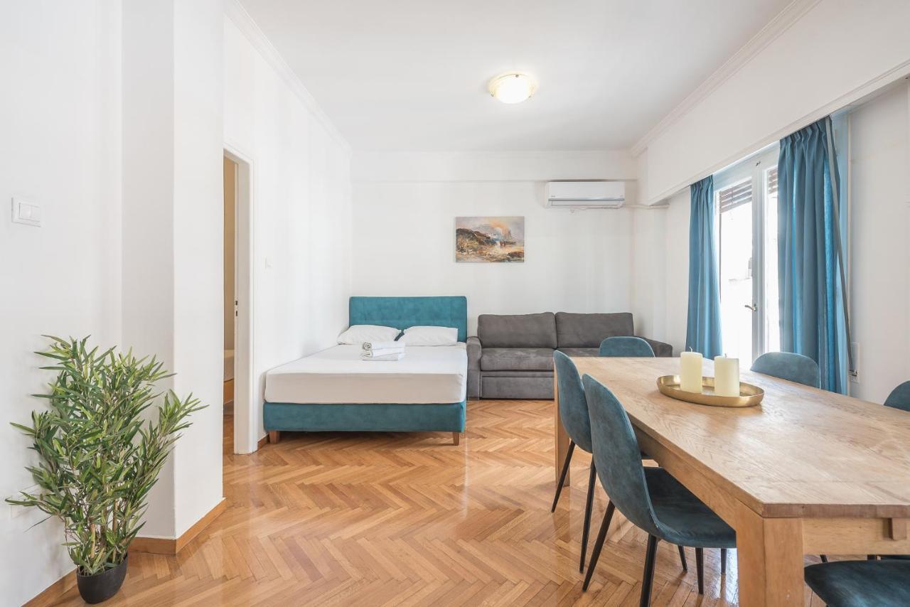 Victoria Sun Apartments Athen Exterior foto